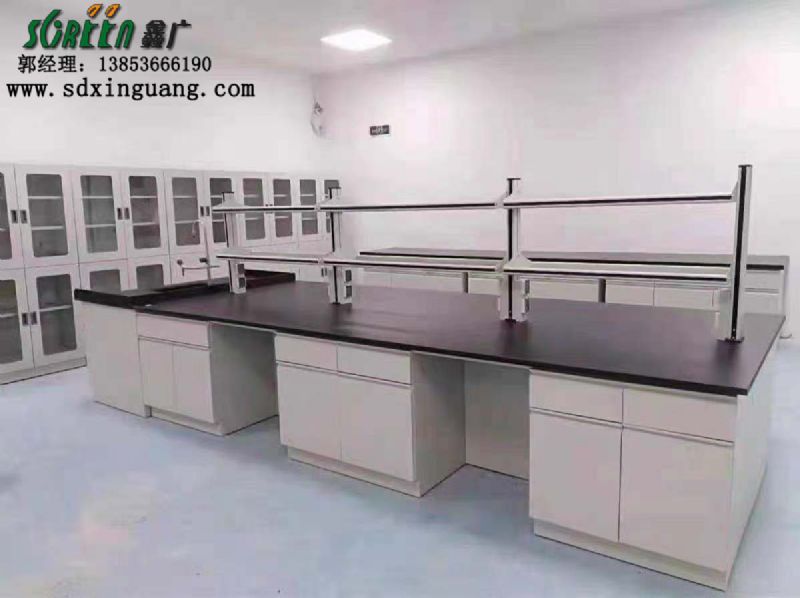 濰坊化驗室實驗臺，全鋼中央臺