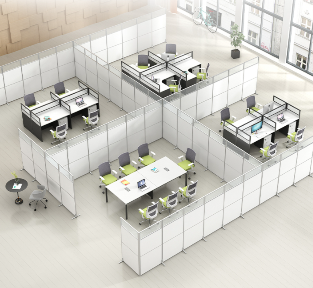 濰坊會(huì)展移動(dòng)隔斷，辦公室移動(dòng)屏風(fēng)