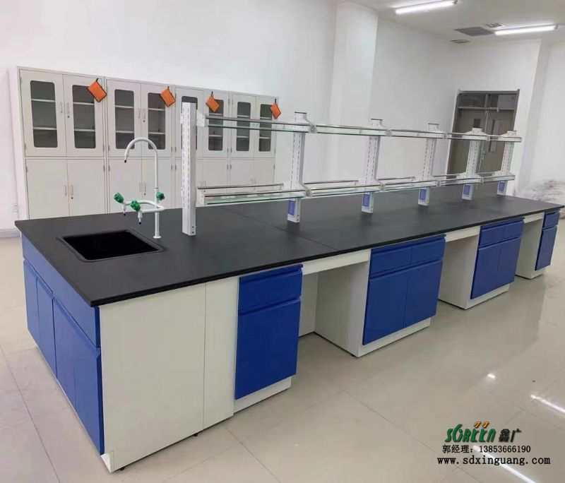 供應全鋼實驗臺定制中小學生實驗室工作臺