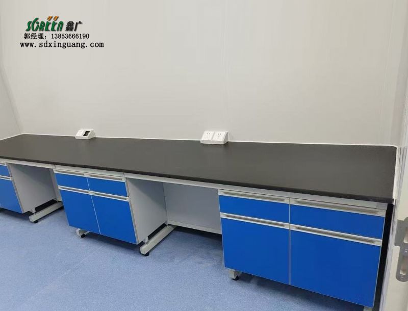 山東鋼木化驗臺化驗室操作臺邊臺廠家供應